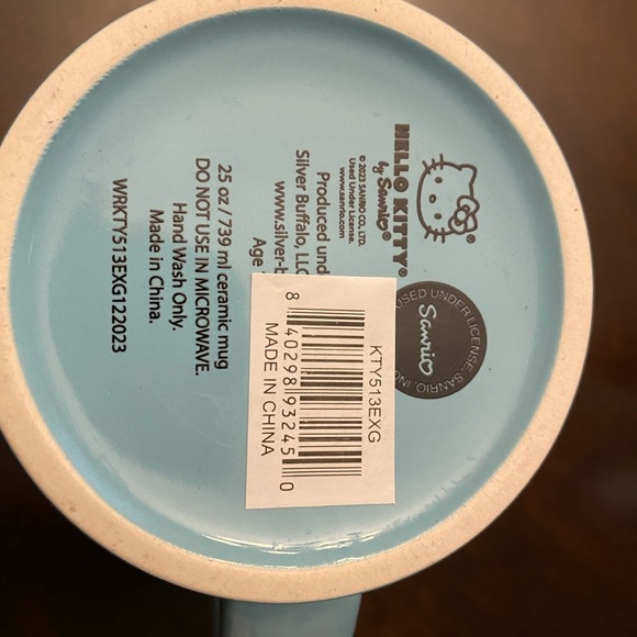 NEW Hello Kitty Sparkling ‘just loving deserts’ Jumbo Sized Mug. - Picture 4 of 5